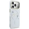 Etui Karl Lagerfeld IML Choupettes Karl  Script Logo MagSafe do iPhone 17 Pro przezroczysty